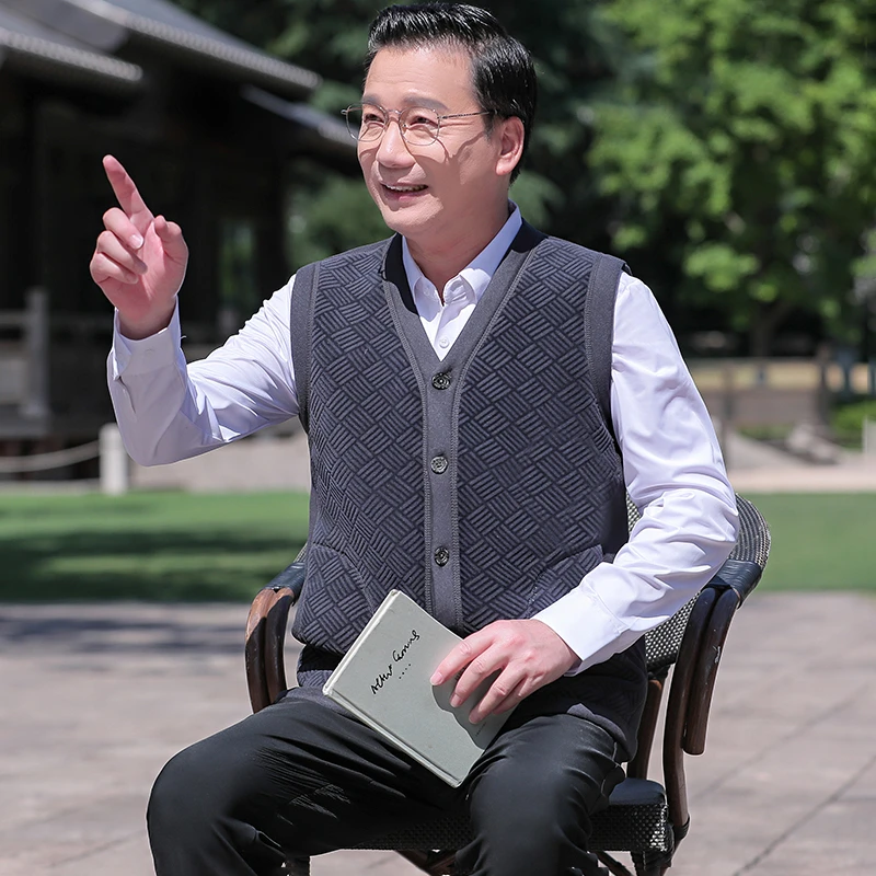 中老年秋冬马甲男款爆款2025新款加绒男士棉马甲内搭外穿保暖坎肩