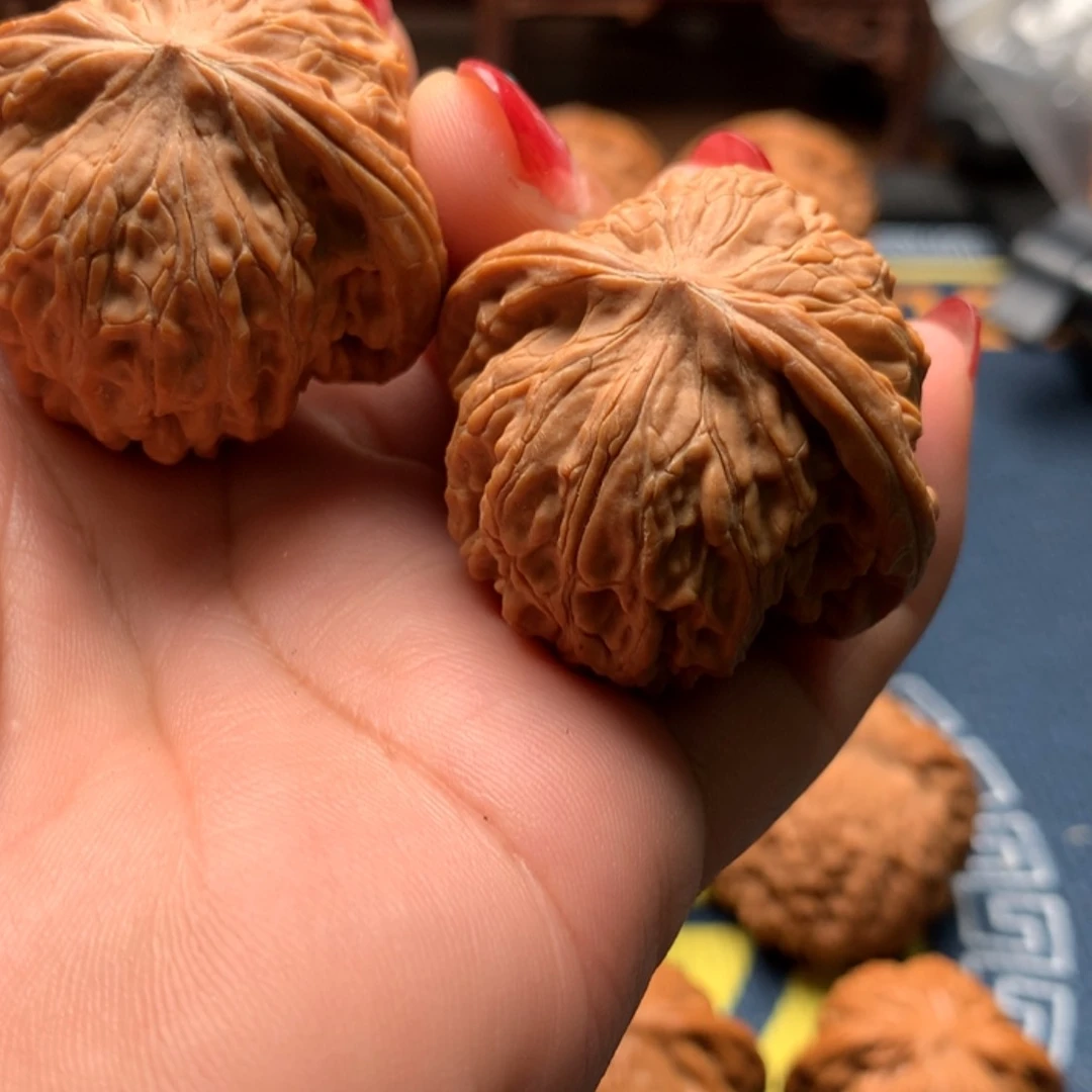 【闪购商品】把件文玩核桃马****叔磨盘39