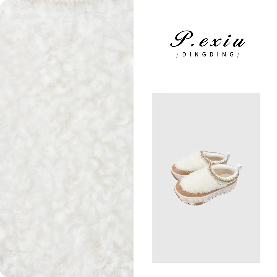 PanYiXiu/潘依绣加密羊毛增高厚底毛毛鞋时髦雪地鞋 QL98201