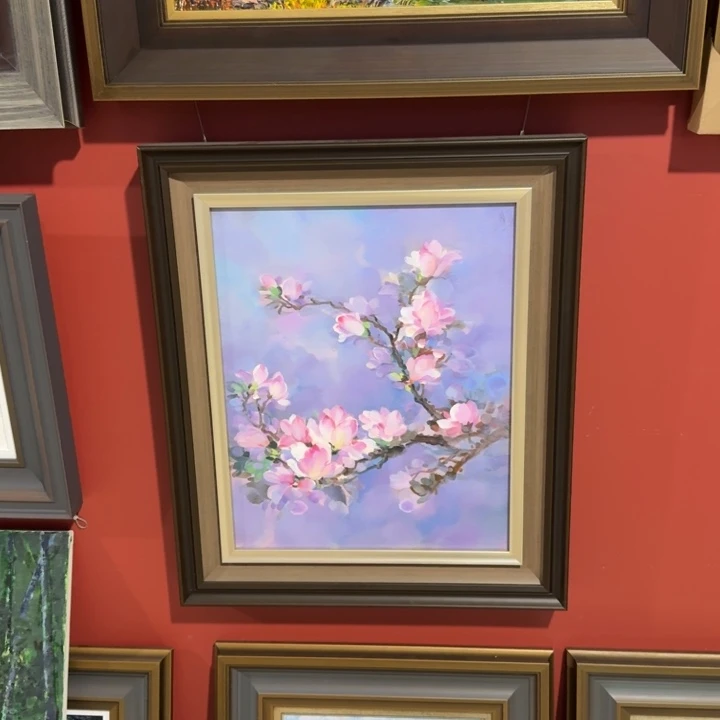油画羽**育艺术家原创油画
