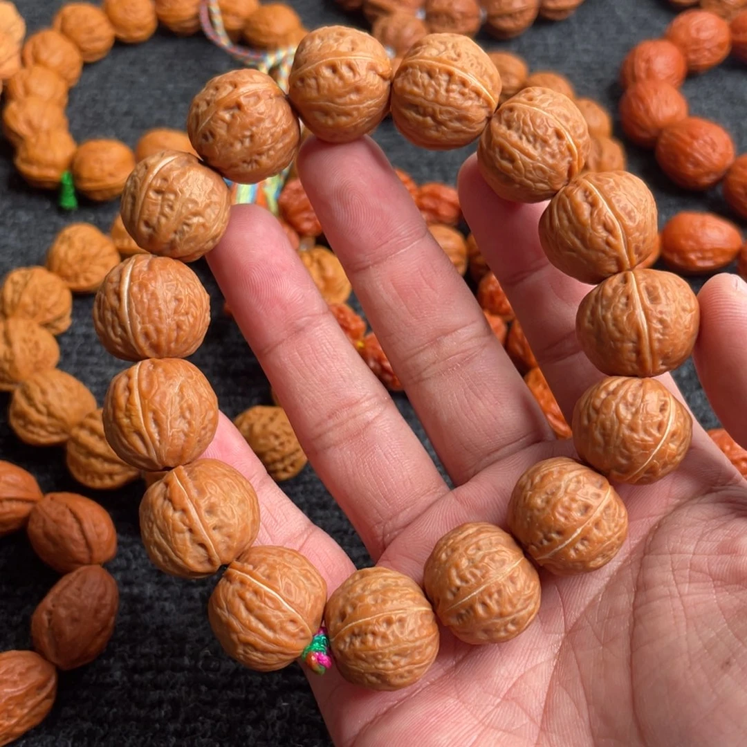 罗***罗手串文玩核桃矮桩元宝