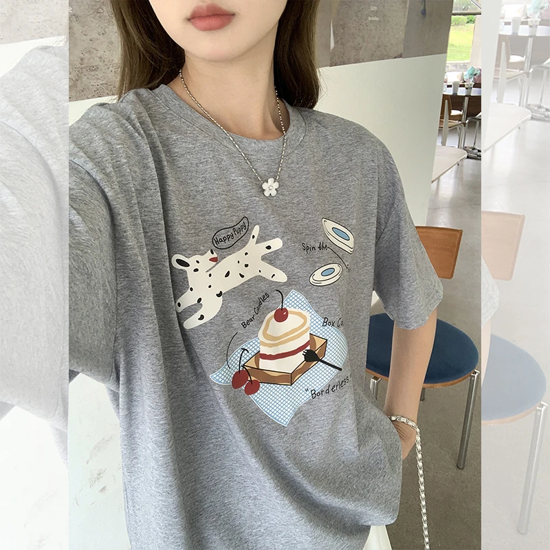 【编码301-400】印花短袖辣妹短袖合集 实物以直播间为准！