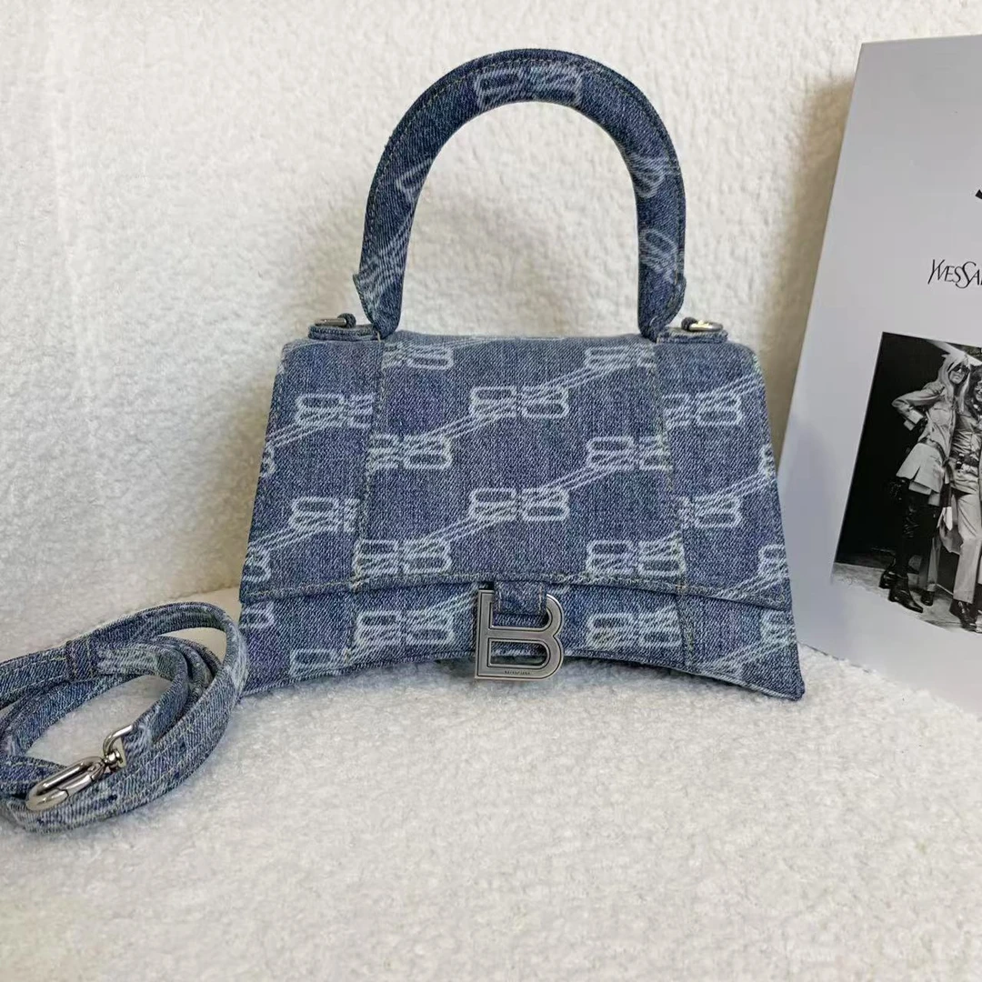 95新 Balenciaga/巴黎世家 壹臻/ 牛仔限定沙漏S 54689327