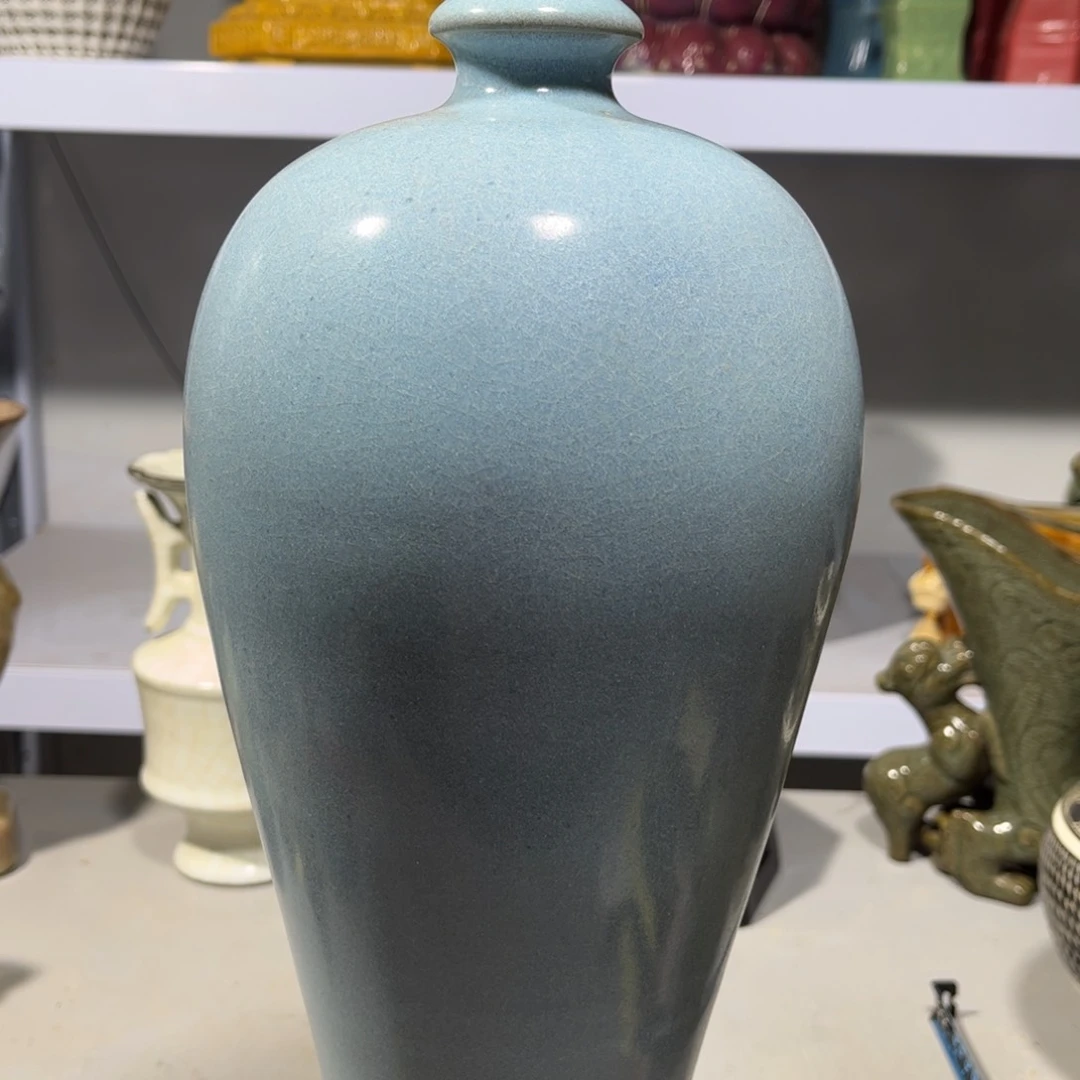 瓶钧窑瓷器品相完美