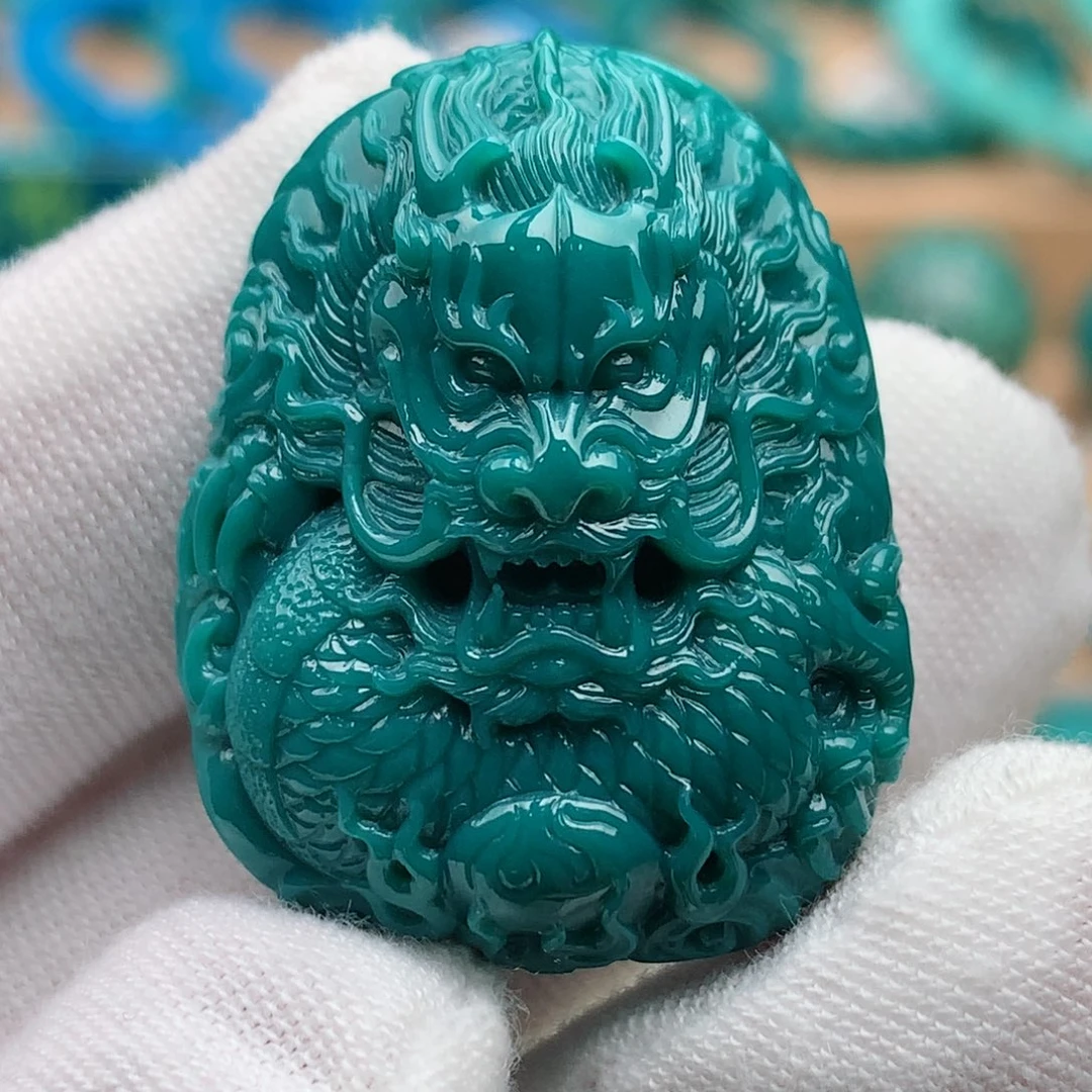 未镶嵌绿松石珠宝奇石