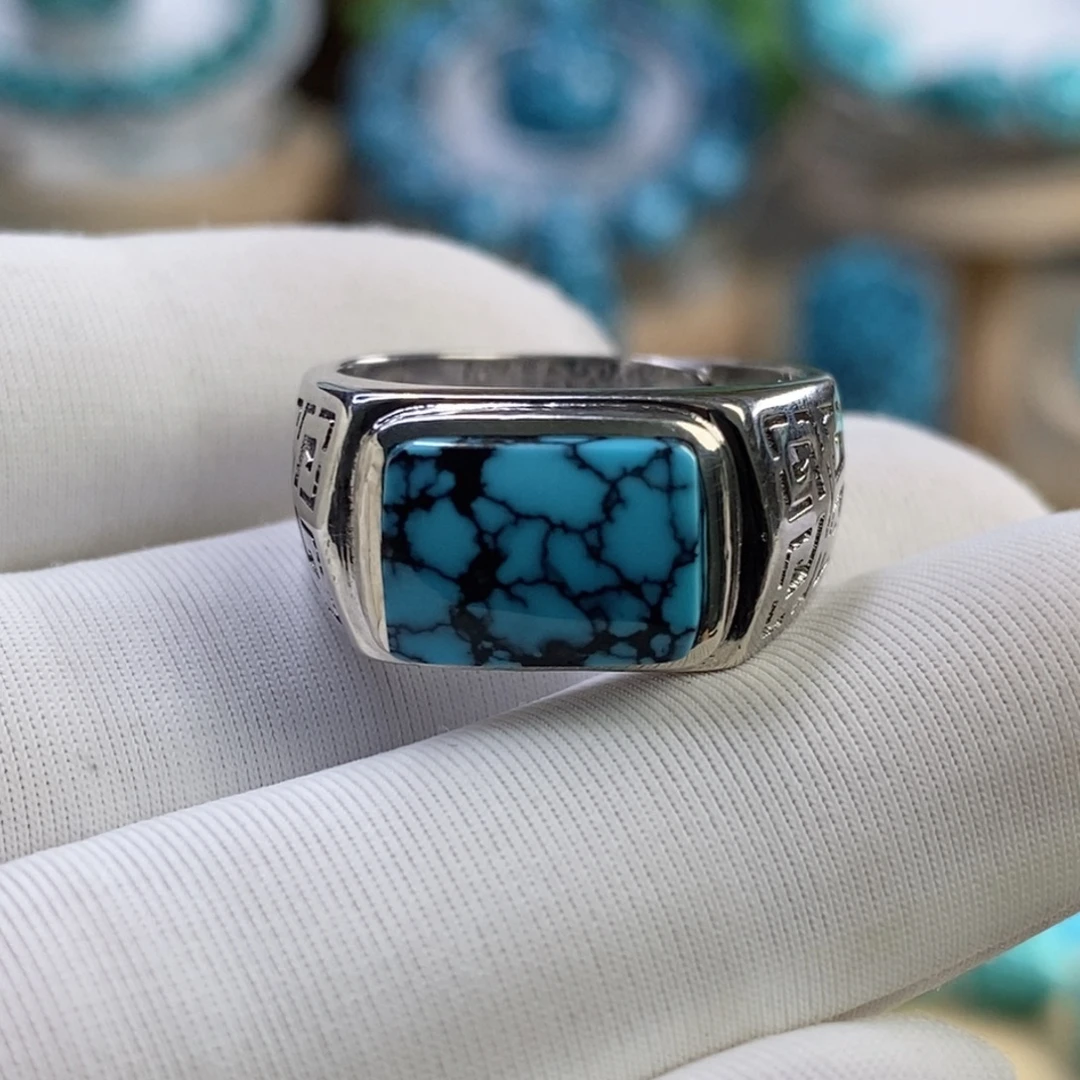 绿松石银S925镶嵌其他