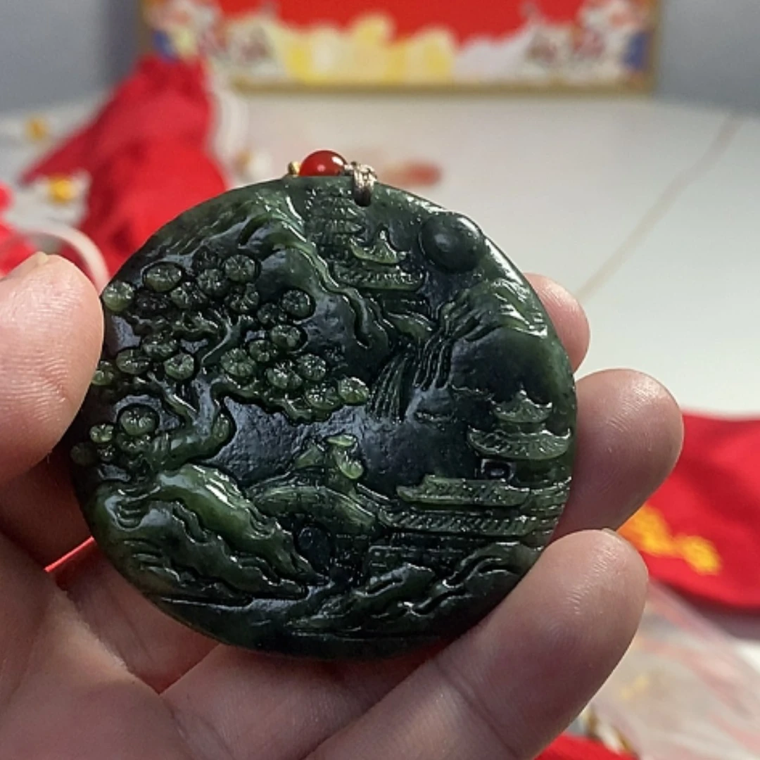 【闪购商品】和田玉颈饰未镶嵌苏***业