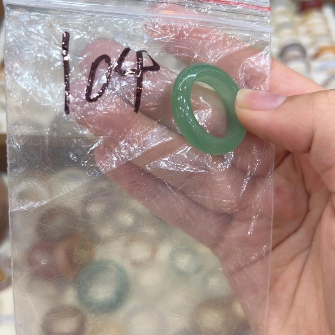 玛瑙/玉髓戒指未镶嵌104港18