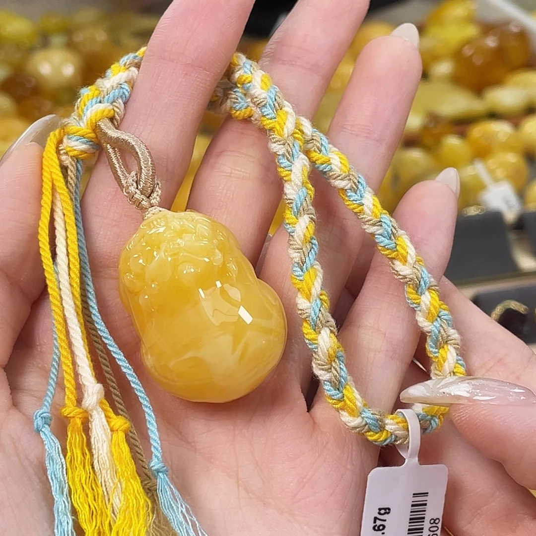 未镶嵌琥珀珠宝奇石琥珀蜜蜡J21