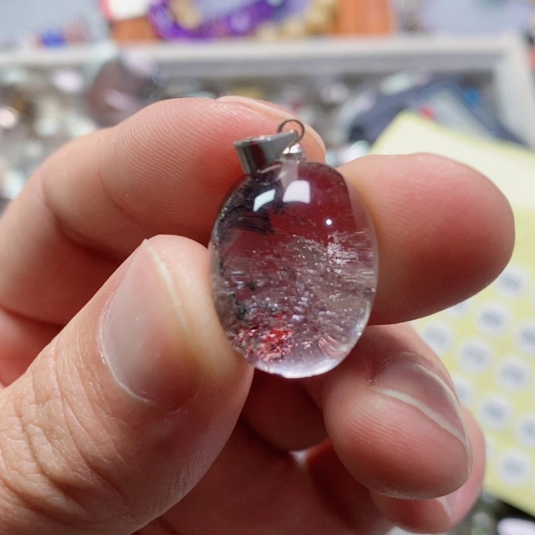 水晶吊坠(不含链)未镶嵌