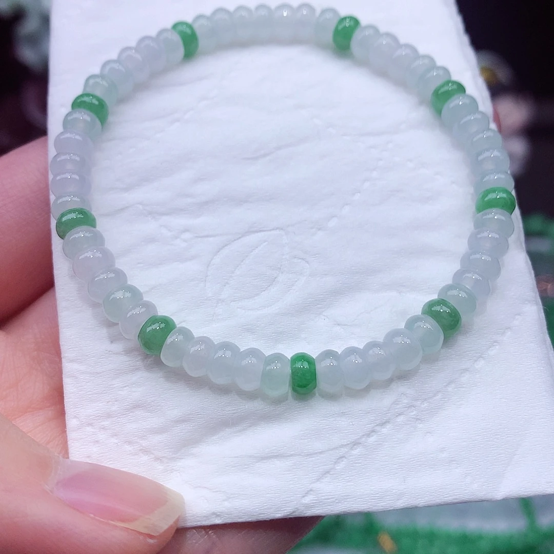 翡翠未镶嵌手链翡翠