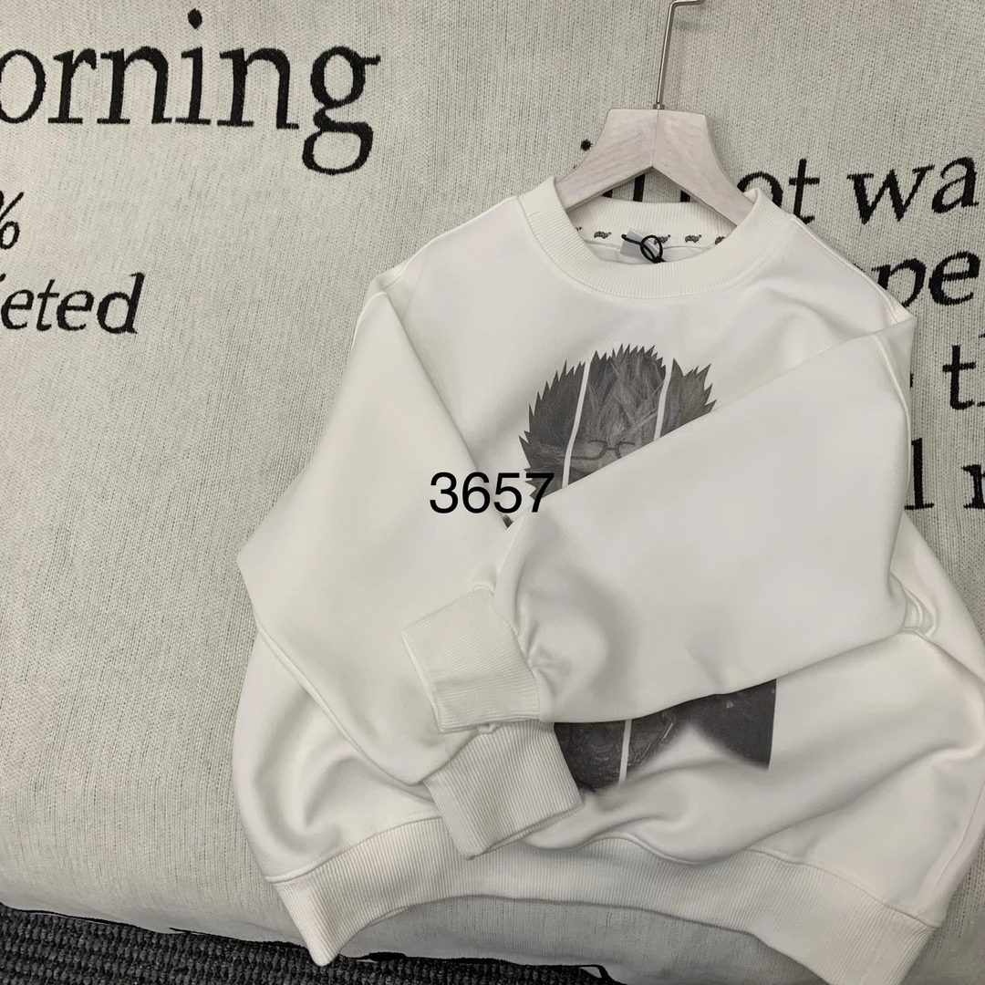 KM PERSONALITY 2025 新款 春季儿童卫衣 3657 白色