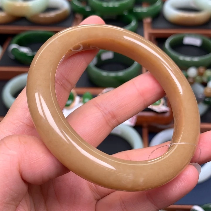 和田玉（糖玉）手镯未镶嵌59
