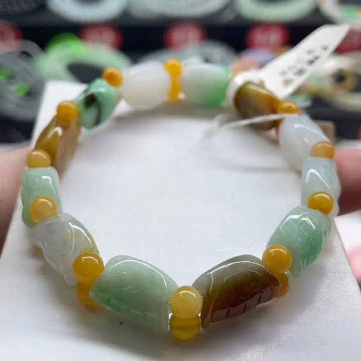 未镶嵌手链翡翠卡10加