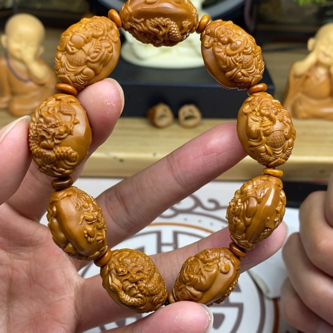 橄榄核手串/手链橄榄核雕工艺手串