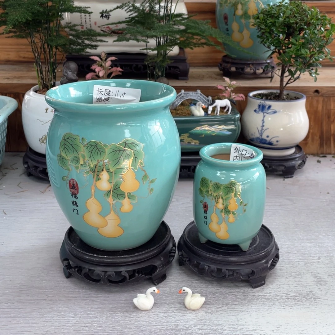陶瓷花盆紫砂花盆艺术品