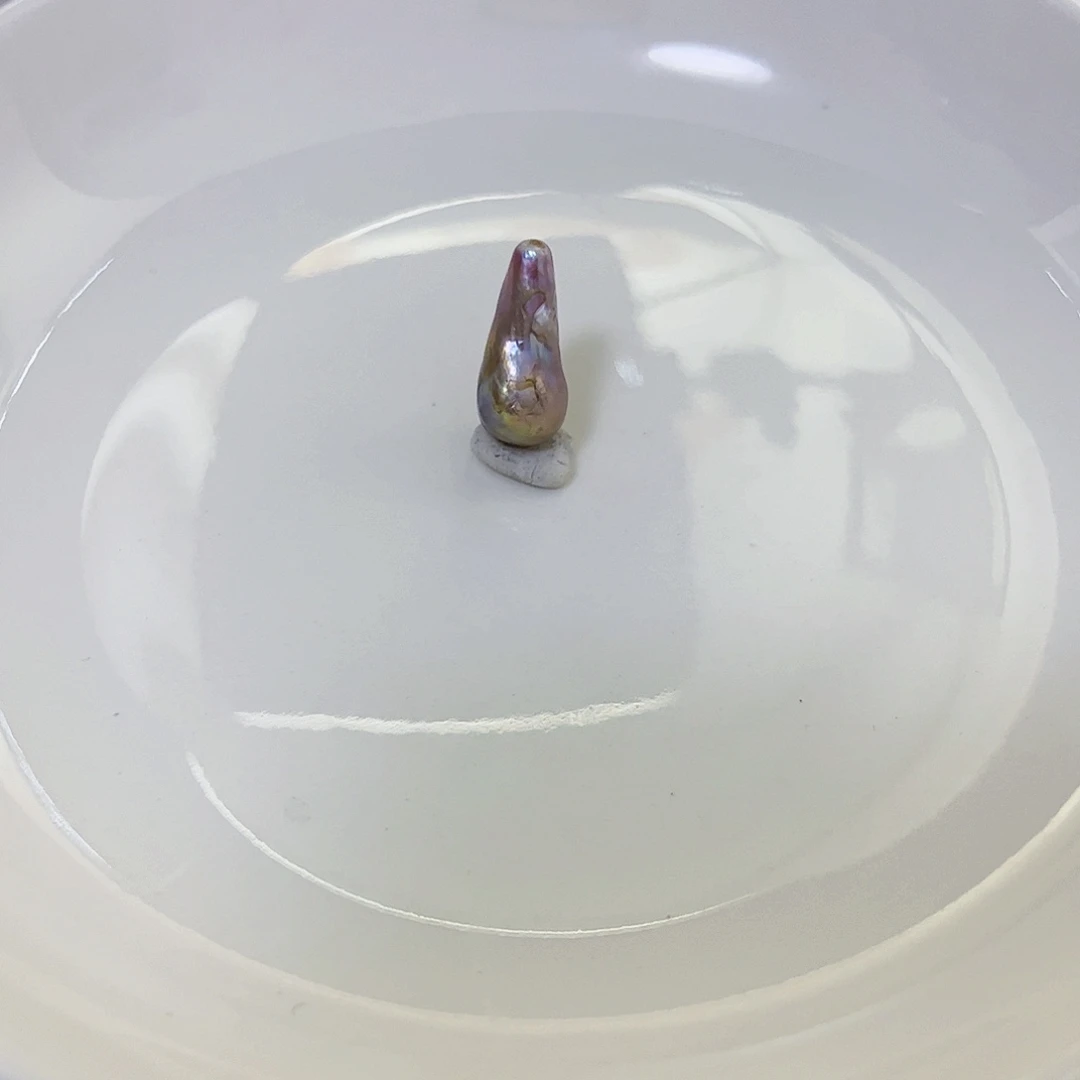 淡水珍珠银S925镶嵌吊坠(不含链)