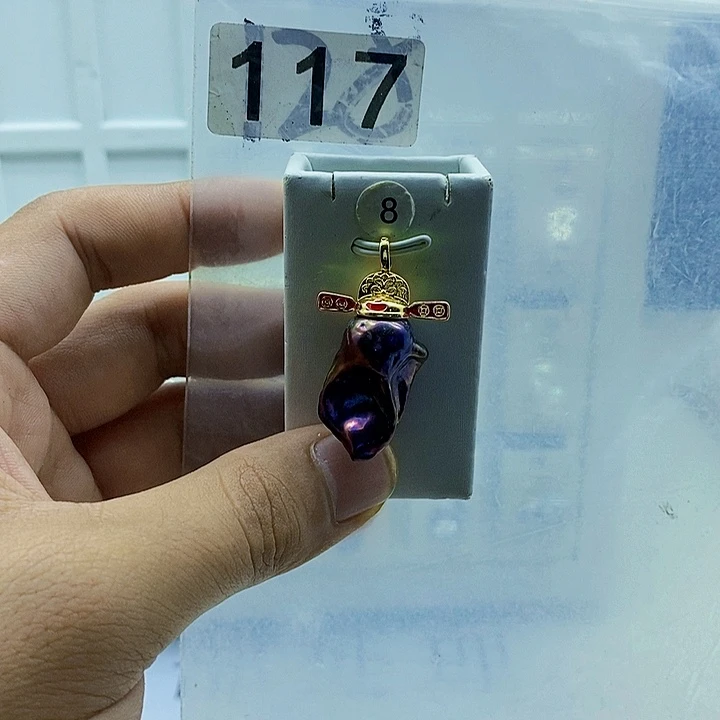 淡水珍珠合金颈饰