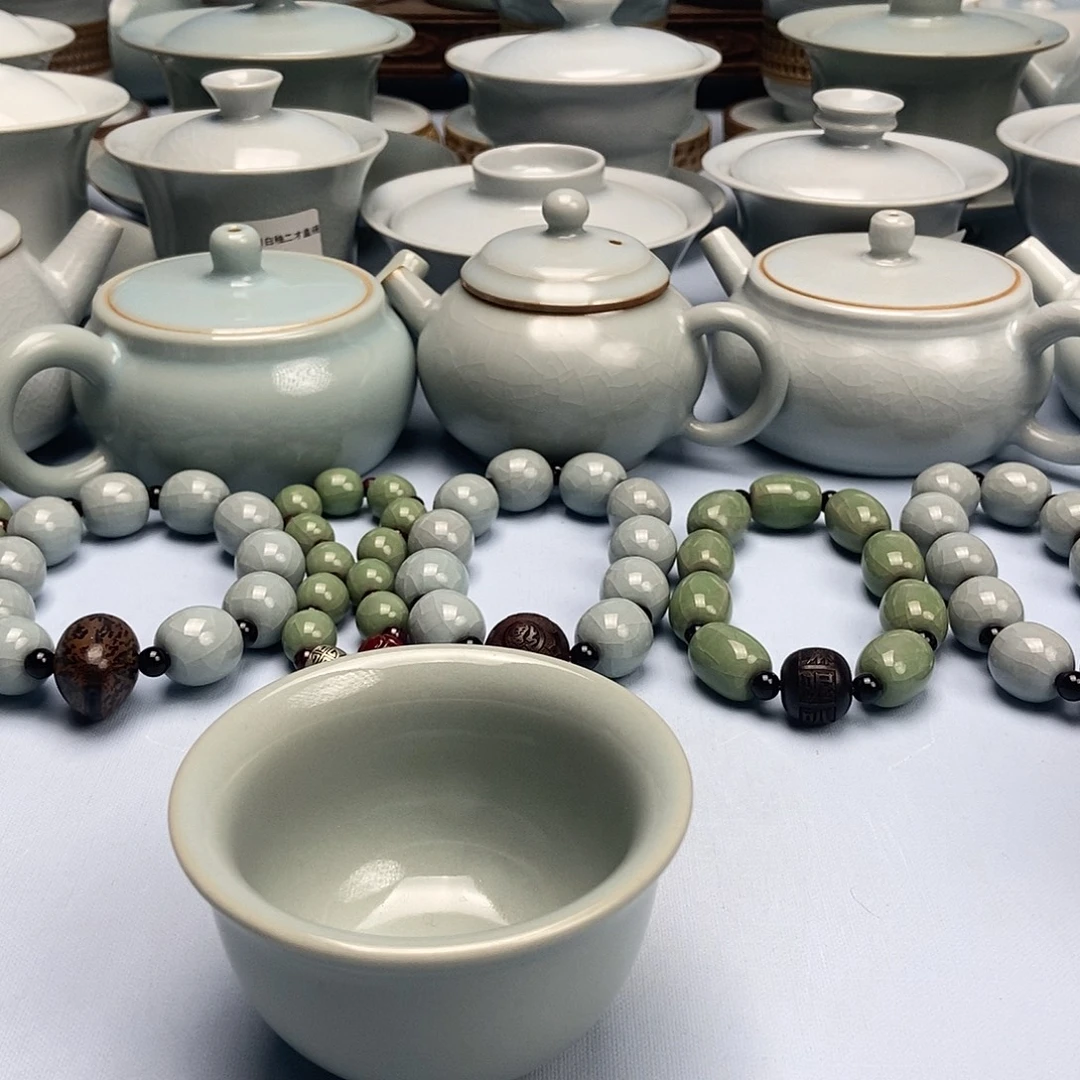 杯仿古釉压手杯原矿原釉原产地