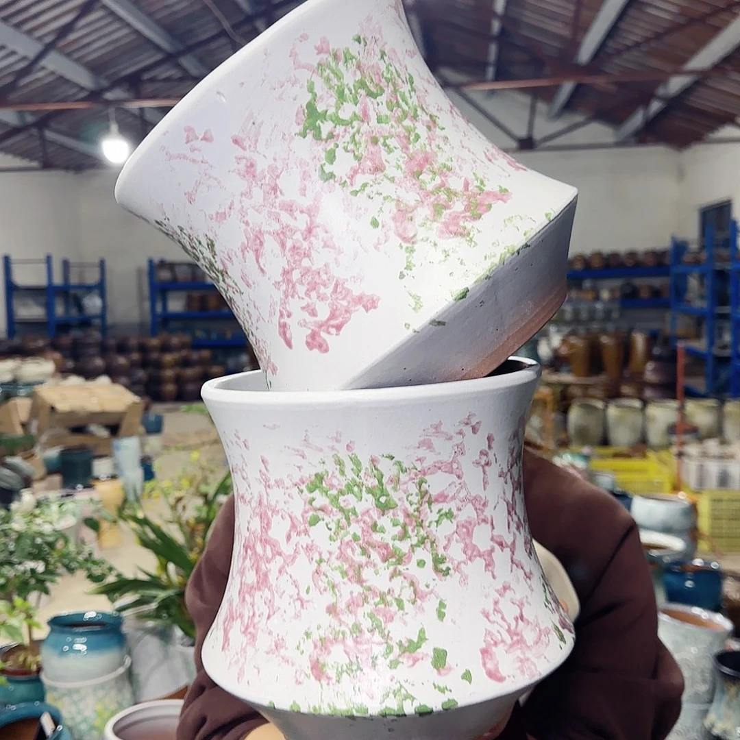 花盆紫砂高20口19