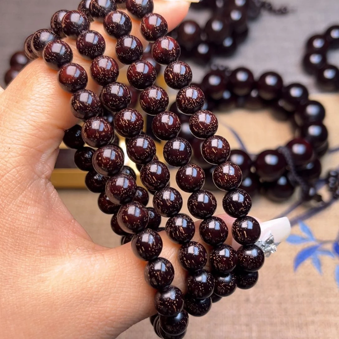 檀香紫檀（小叶紫檀）万**然0.8 108颗满星