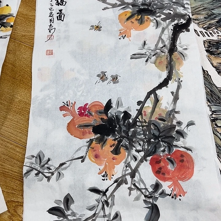 姜奇老师花鸟作品33×33