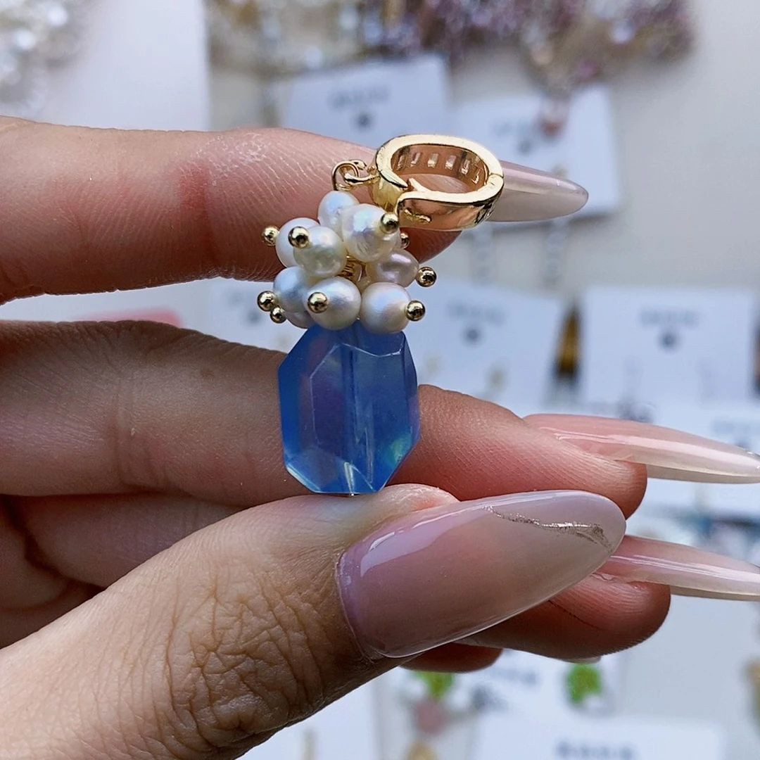 淡水珍珠颈饰银S925镶嵌