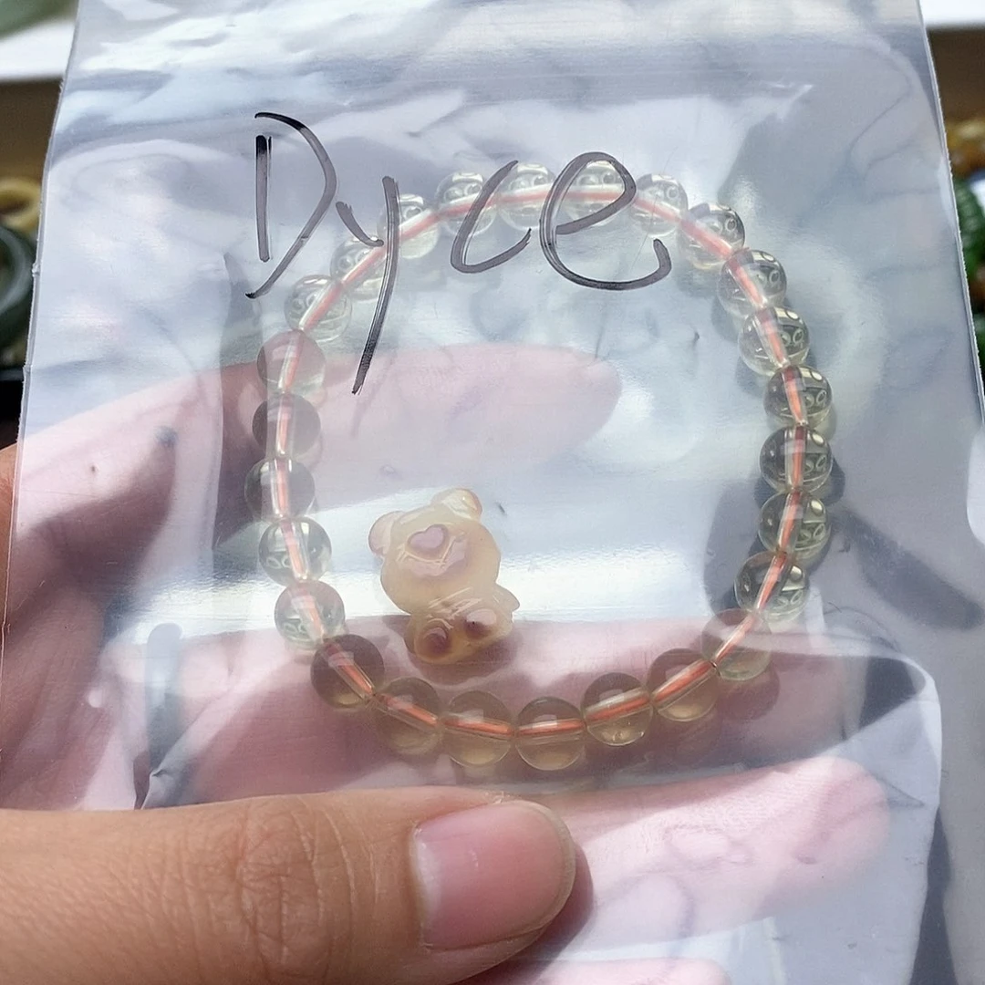 和田玉手镯未镶嵌D****⁴