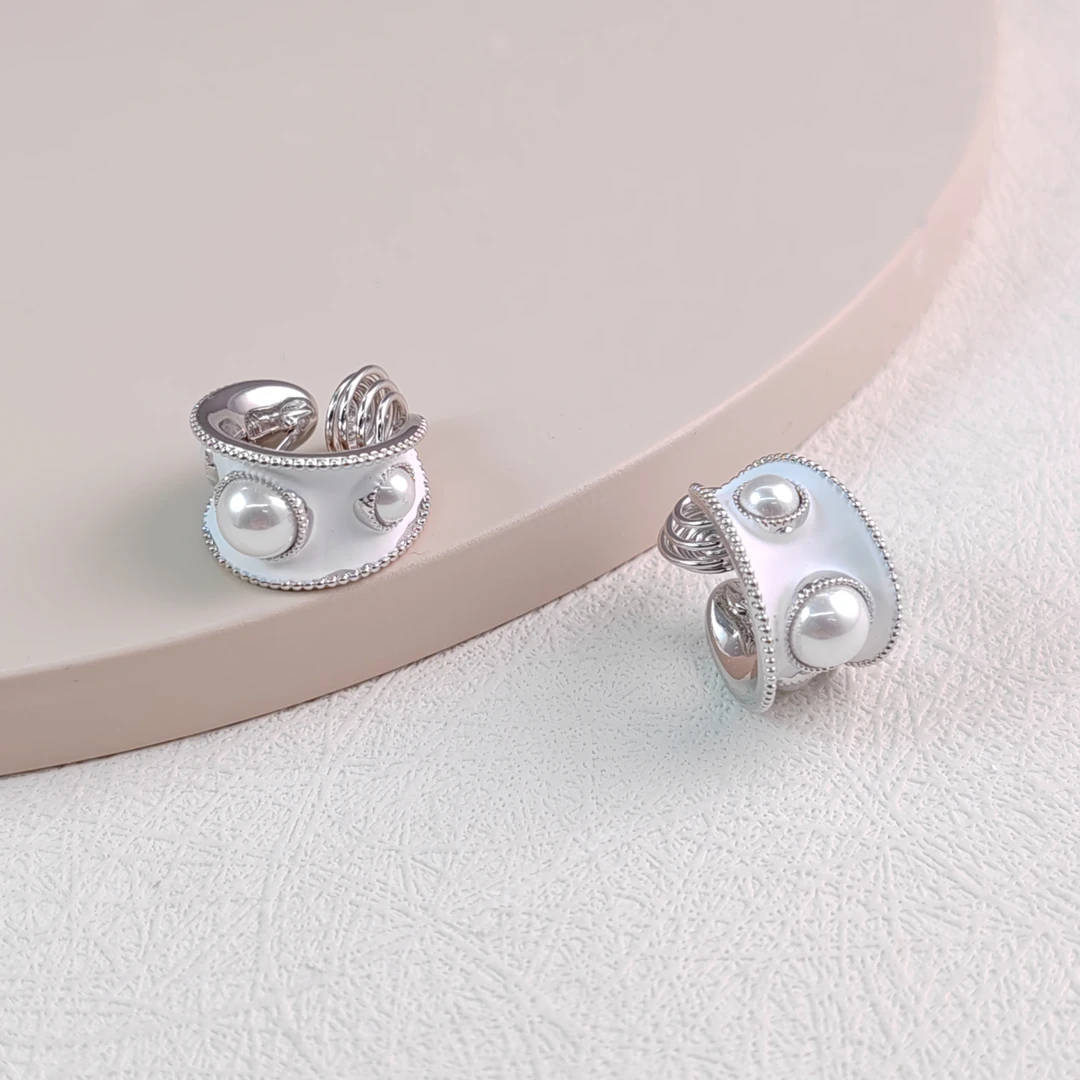 XUPING/旭平首饰 合金仿珍珠耳饰 夏上新高级耳夹 GDM X001070676