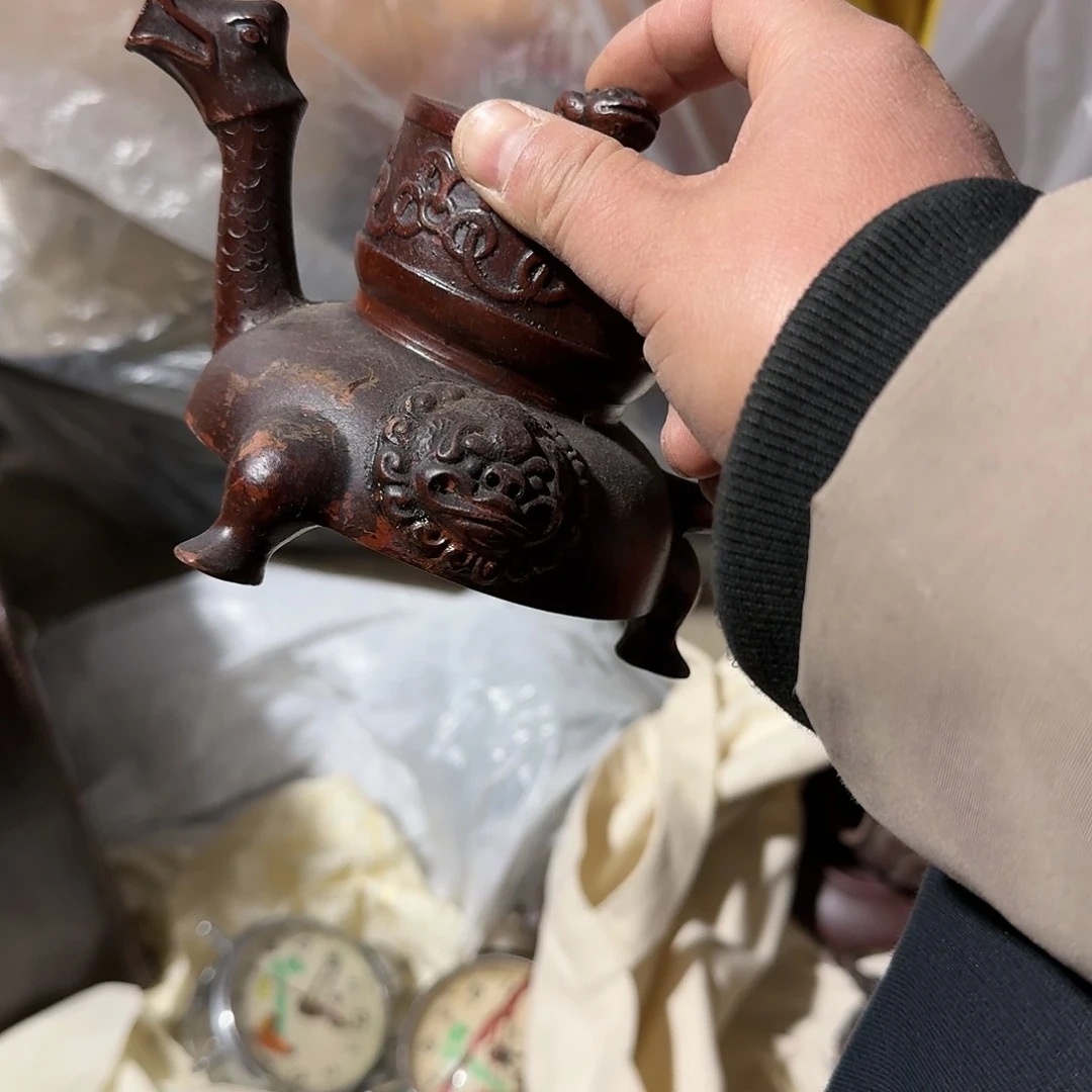 紫砂摆件专拍链接123海*巅