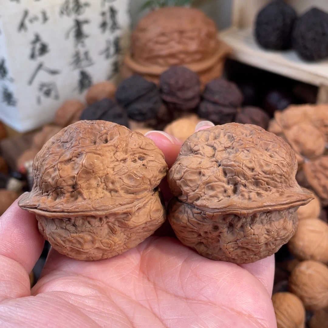 把件文玩核桃凤山老蟾42