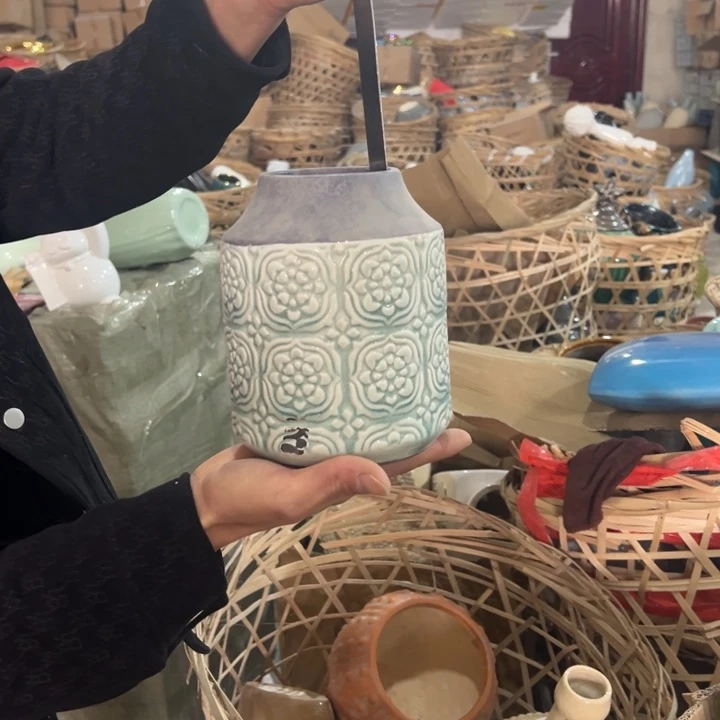 摆件高度17厘米口径7厘米微瑕捡漏