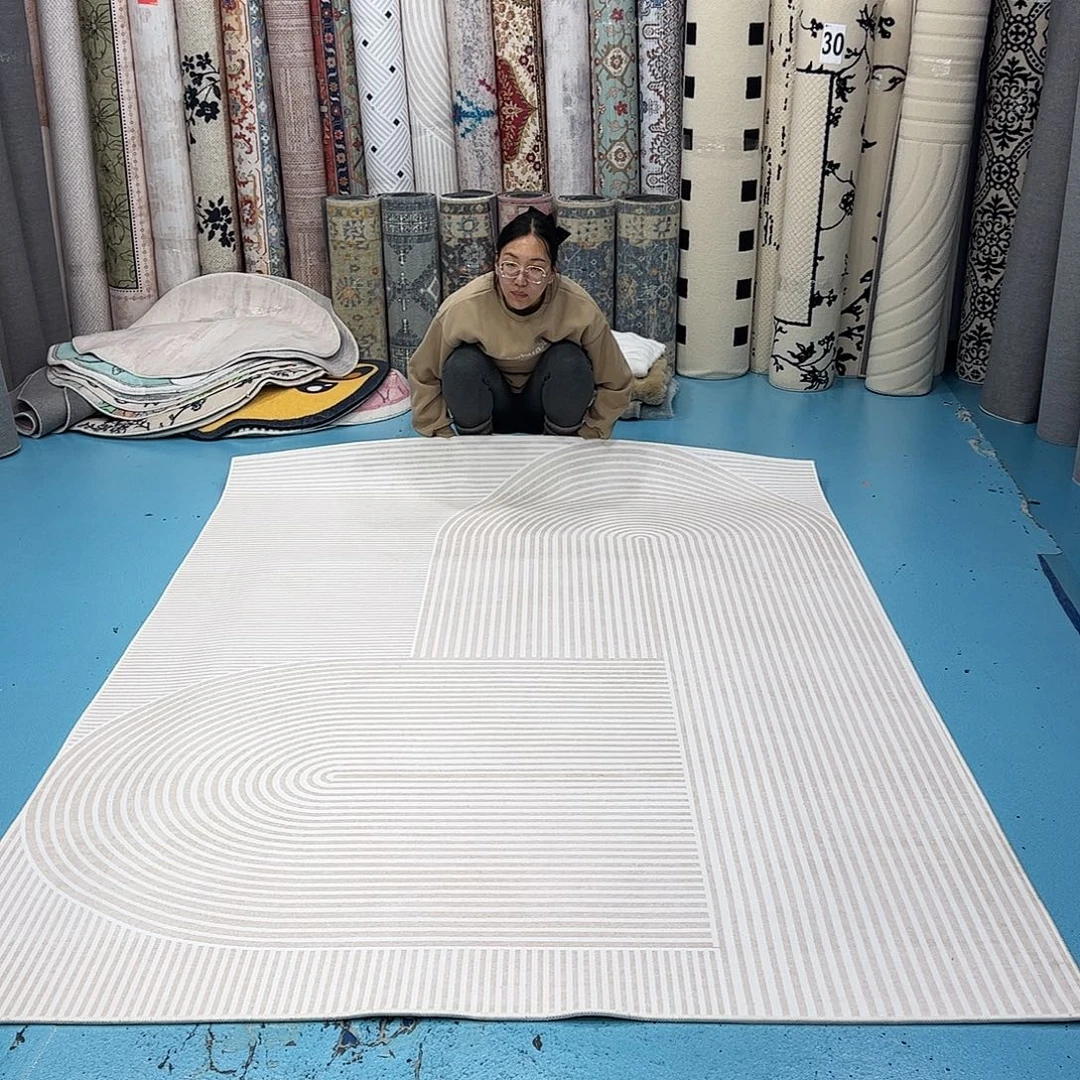 混纺180×260误差±1-3cm乳胶棉布底比利时绒微瑕特价