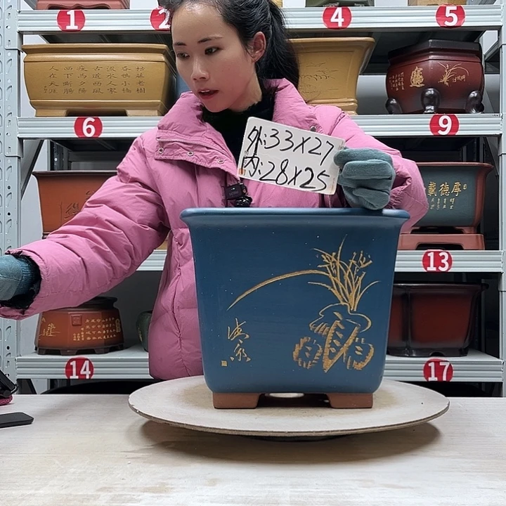 花盆紫砂紫砂花盆