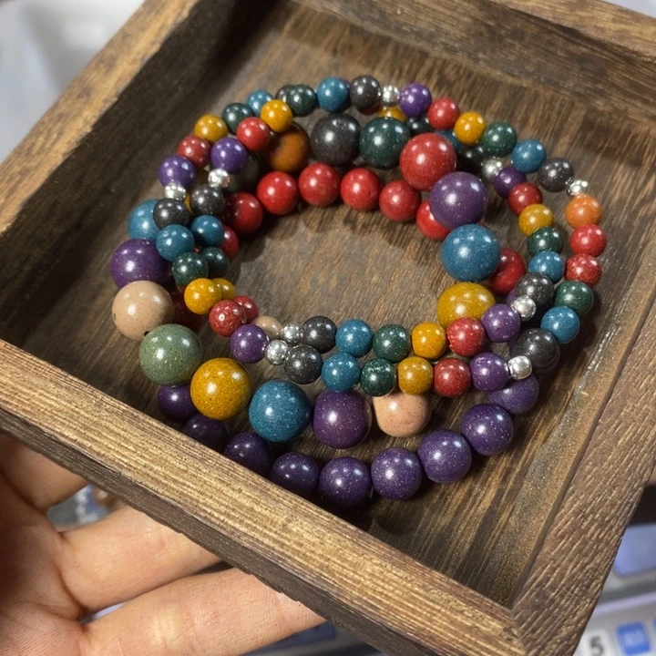 泥塑微瑕合香多宝系列（0.6双圈/0.8/1.0）