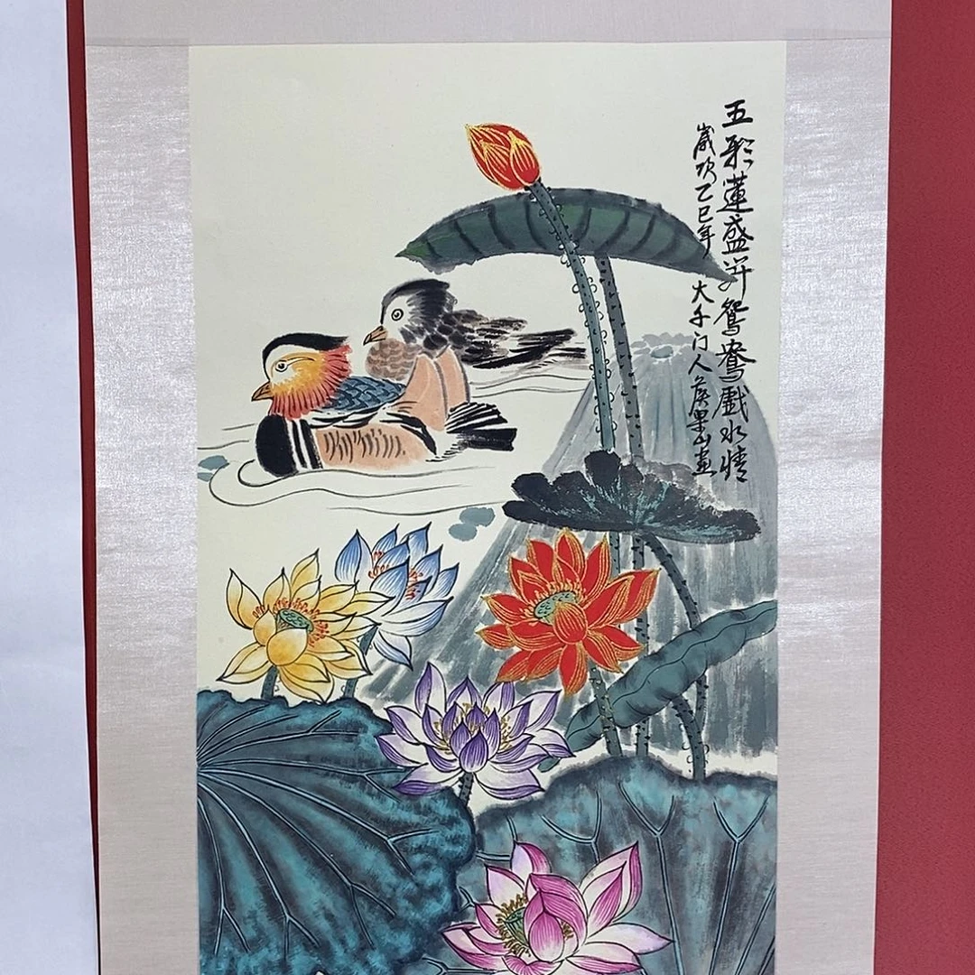 小***学国画大风堂嫡传-侯果山老师作品路