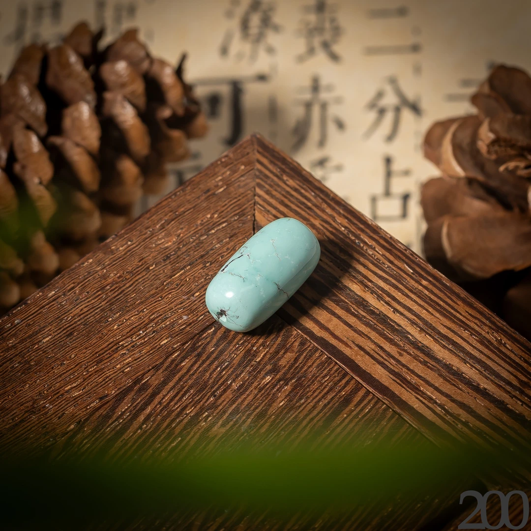 【世间臻宝】绿松雕刻件/8.8*16mm/多样性发一件/SS200/孤