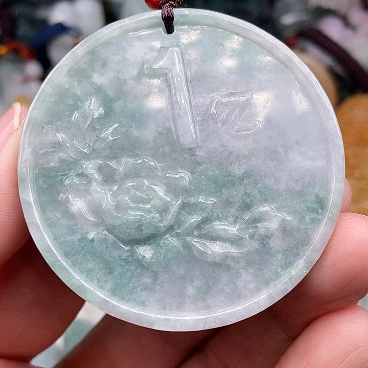 未镶嵌挂件翡翠翡翠