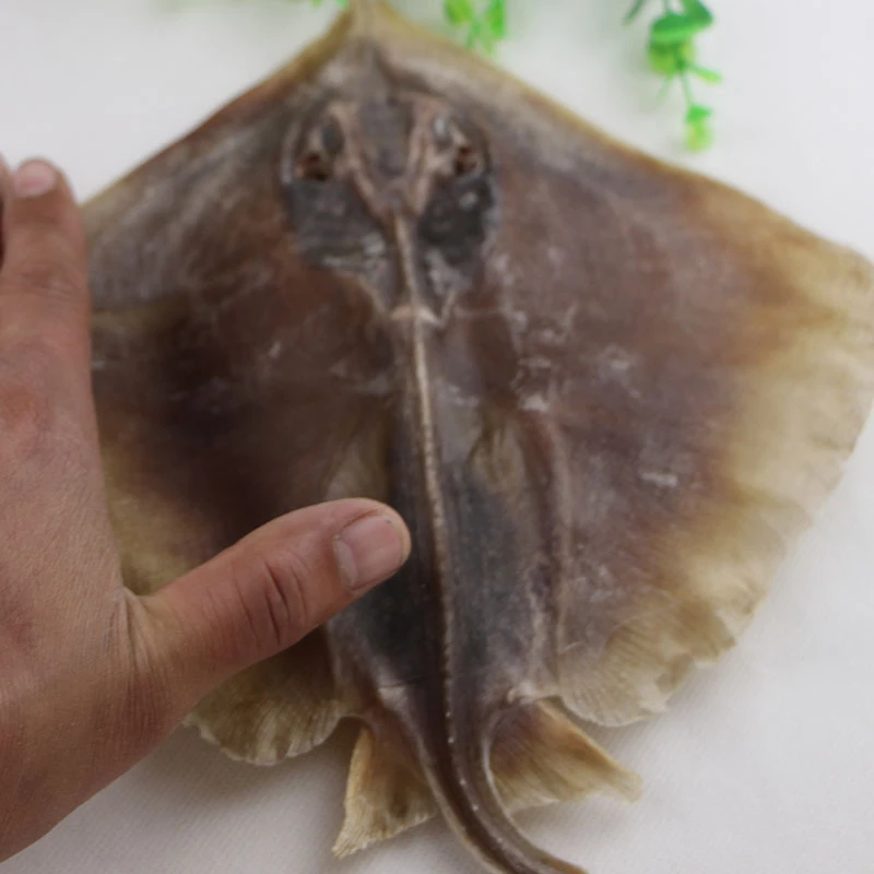 渔民自晒野生老板鱼干黄夫鱼劳子鱼干瑶夫琵琶鱼魔鬼鱼干货