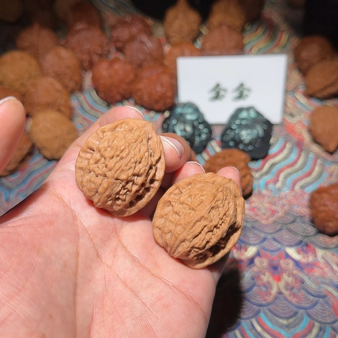 核桃手串/手链073玉观音，尺寸34 33 39