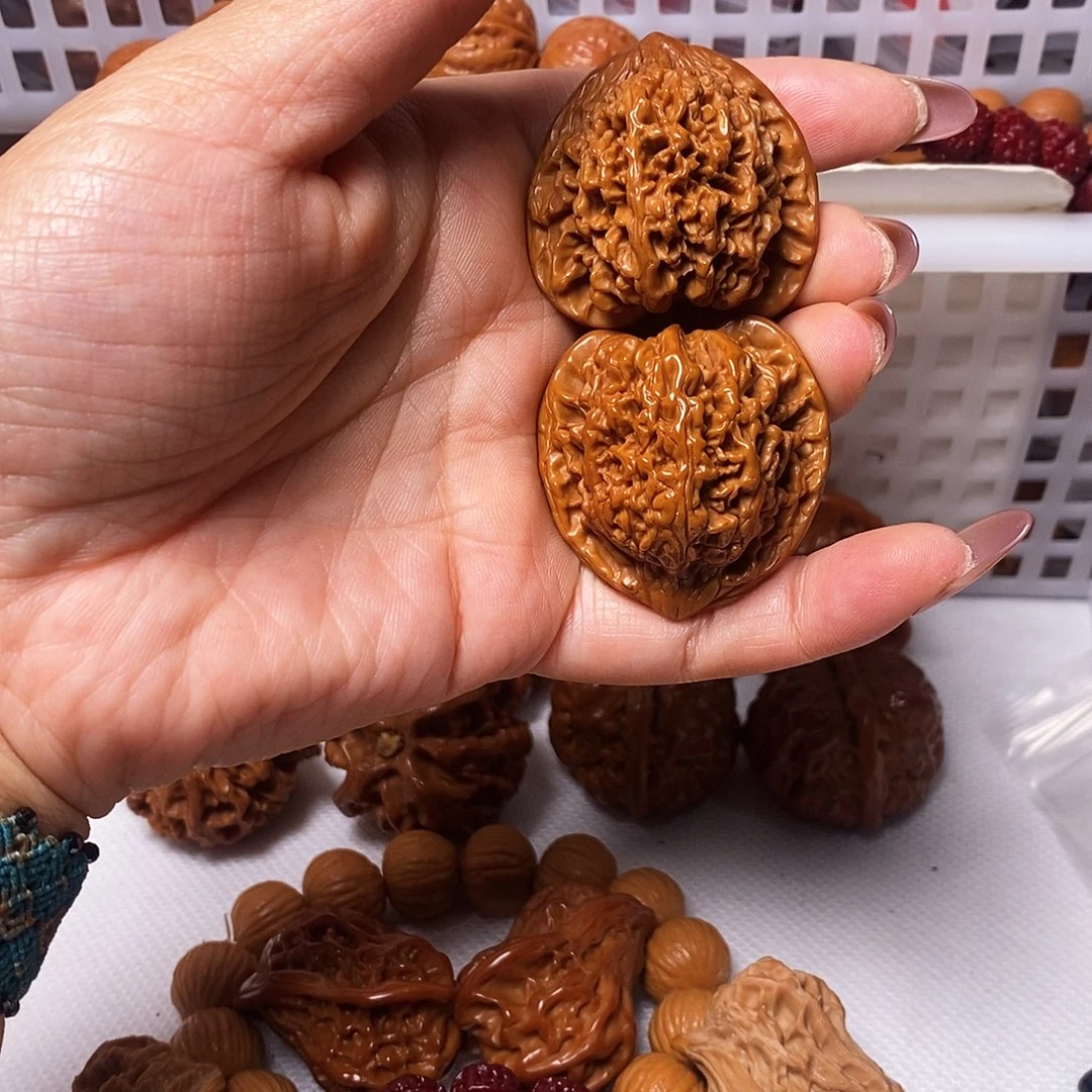 吊坠文玩核桃满天星38