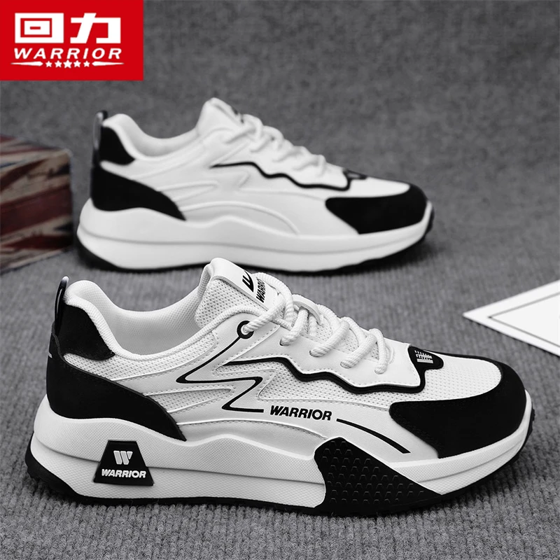 回力男鞋运动鞋男款2025新款春季网面休闲板鞋百搭轻便减震跑步鞋