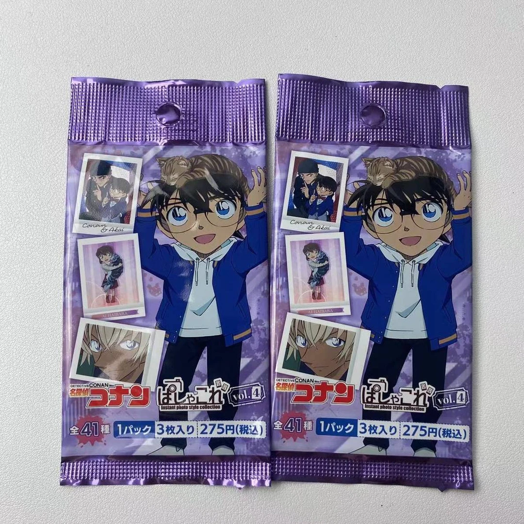 日谷【名侦探柯南】 拍立得卡牌 4 弹盲盒卡牌 默认代拆柯南盲盒