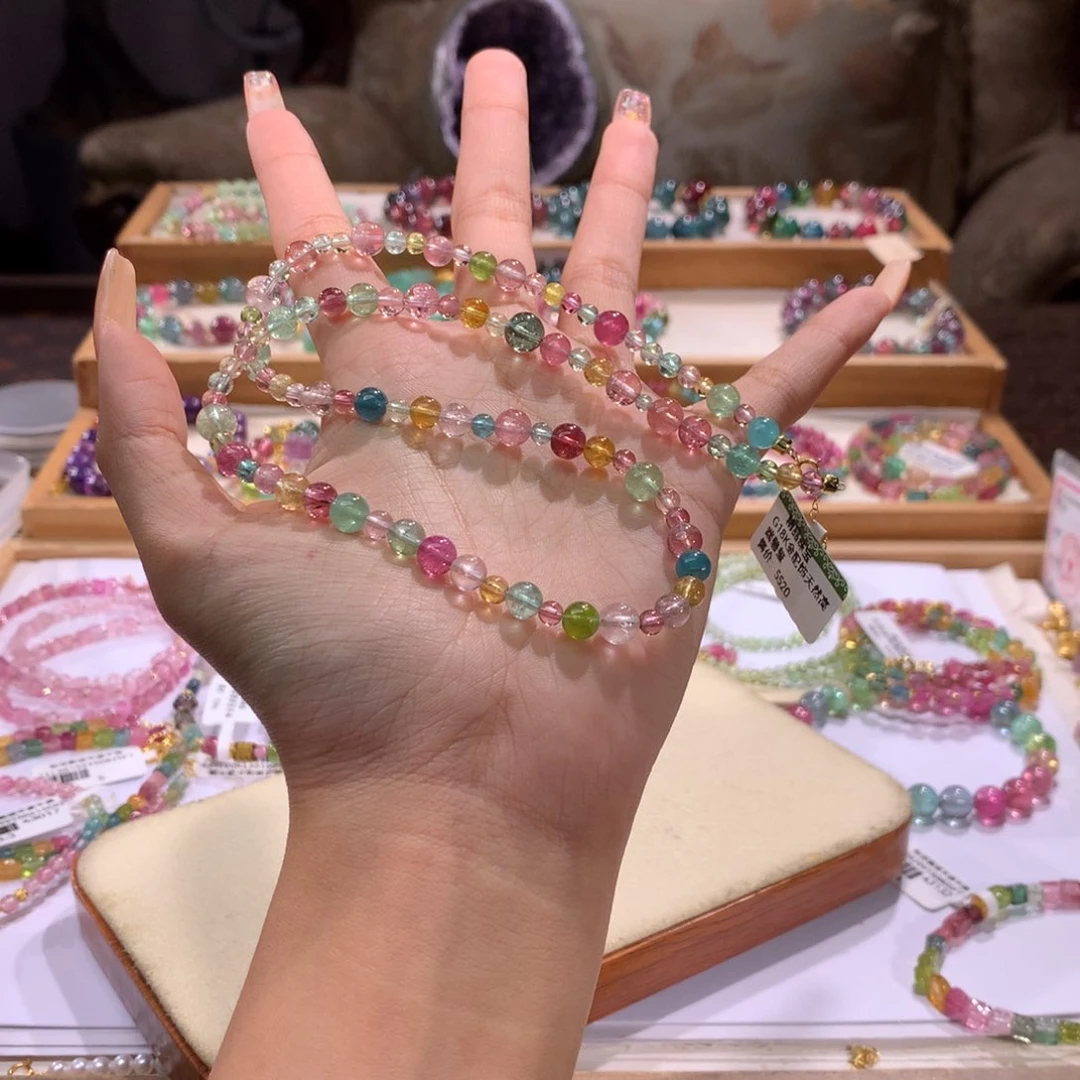 未镶嵌多样性发货其一碧玺