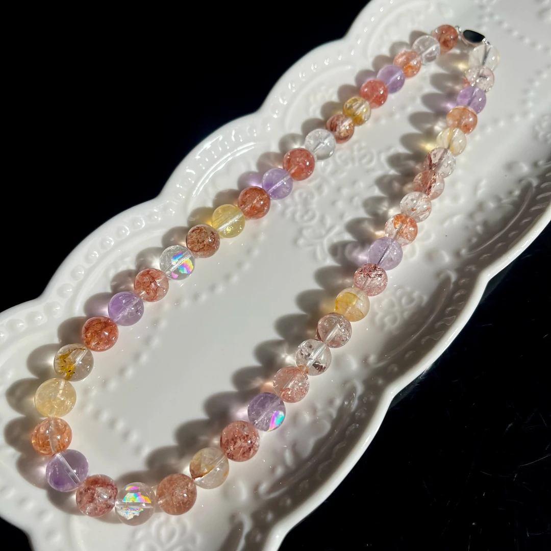 【大鱼甄选】多宝胶花闪灵项链11m+YW18多样性发其一