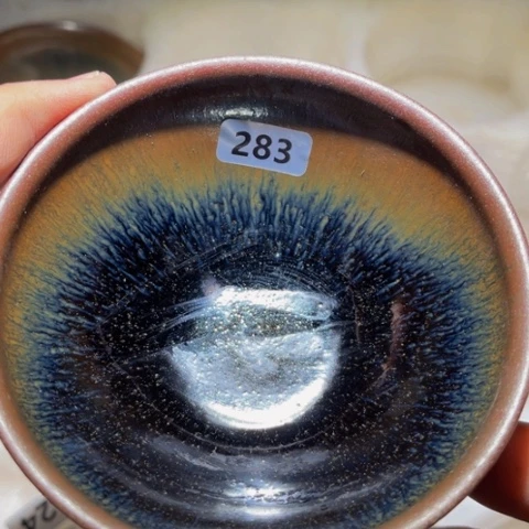 茶盏原矿原釉柴烧建盏