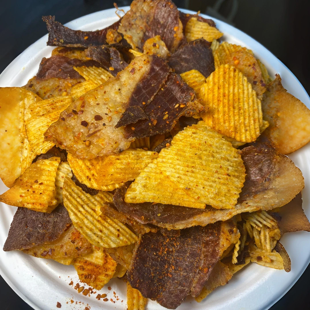 【就“薯”你牛】牛胸口脆片 拌薯片 自带调料 薯片味道随机