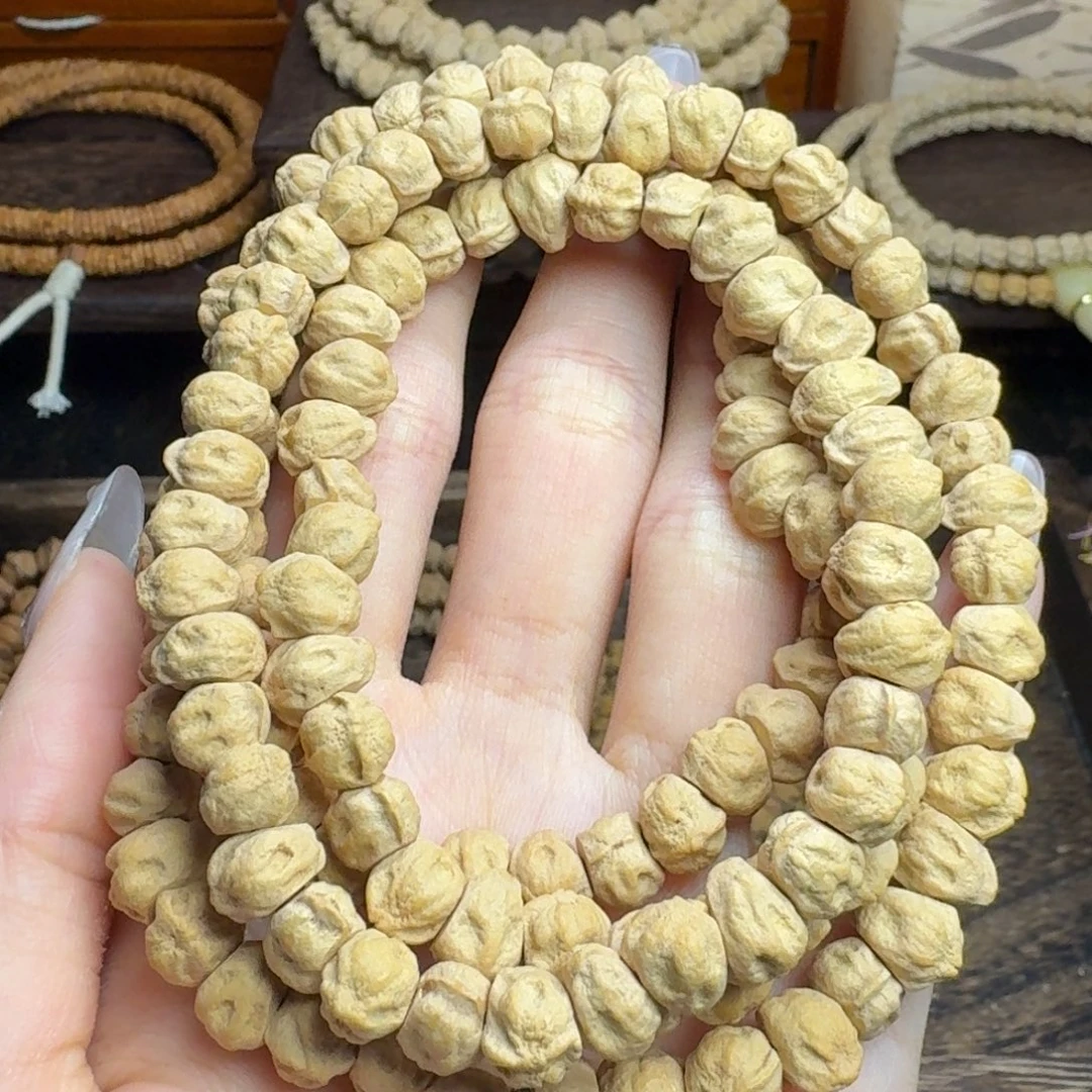 手串柏香籽/百香籽斜切鬼脸