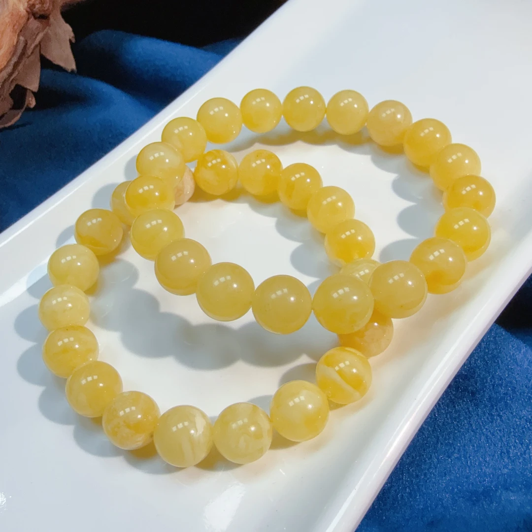 【伟伟鉴定】蜜蜡 圆珠手串 10+多样性发货发一件