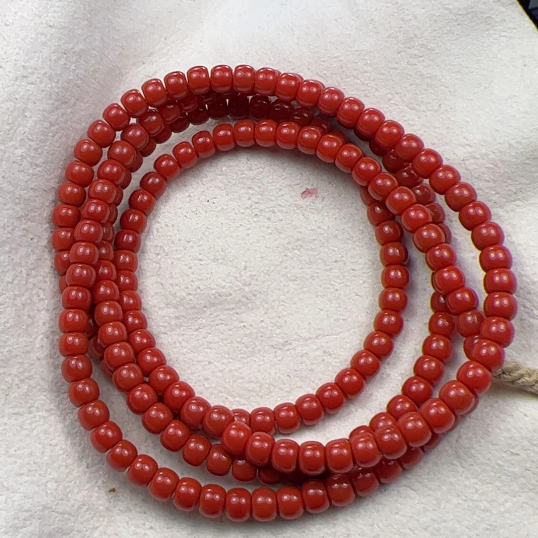 未镶嵌老型多圈南红玛瑙